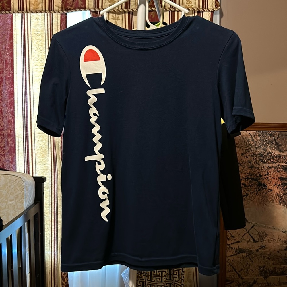 Champion Navy Blue T Shirt